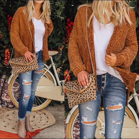 Chenille Cardigan - Picture 3 of 4